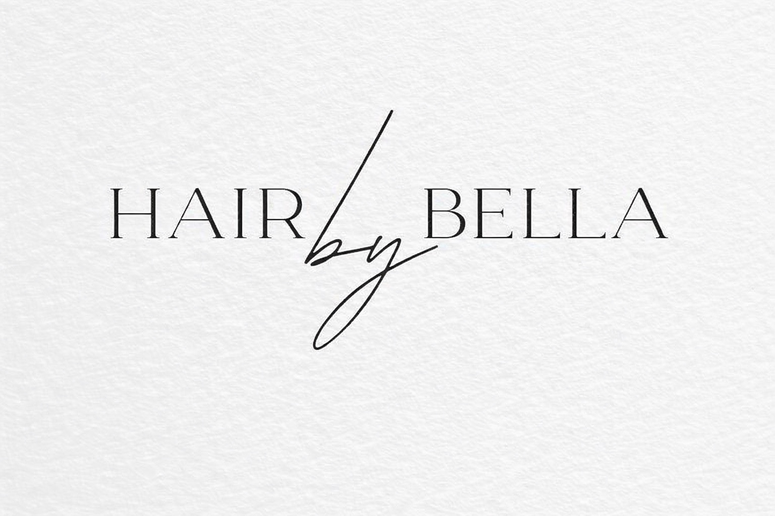 Hair by Bella logo
